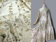 Load image into Gallery viewer, FS-21310 - India Ombre Crushed Pongee with Embroidery (4 Colours)