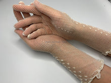 Load image into Gallery viewer, FS-024 - 17 inches Dotted Netting Gloves (1 Colour)