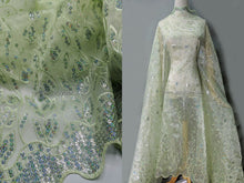 Load image into Gallery viewer, FS-6332 - Korea Sequin Organza Lace (6 Colours)