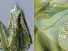 Load image into Gallery viewer, FS-11207 - India Hand-drawn pattern Stiff Organza (3 Colours)