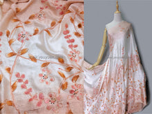 Load image into Gallery viewer, FS-21310 - India Ombre Crushed Pongee with Embroidery (4 Colours)