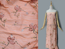 Load image into Gallery viewer, FS-2114402 - India Crushed Pongee with Embroidery (5 Colours)