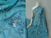 Load image into Gallery viewer, FS-21346 - India Hand-drawn pattern Chiffon with Embroidery (6 Colours)