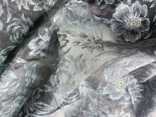 Load image into Gallery viewer, FS-1047 - India Hand-drawn Pattern Soft Organza (1 Colour)