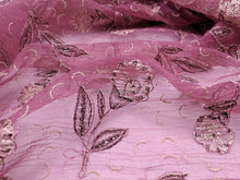 Load image into Gallery viewer, FS-11089 - India Embroidery Crushed Organza (4 Colour)