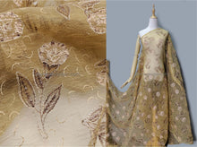 Load image into Gallery viewer, FS-11089 - India Embroidery Crushed Organza (4 Colour)