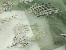 Load image into Gallery viewer, FS-11090 - India Embroidery Crushed Organza (5 Colours)