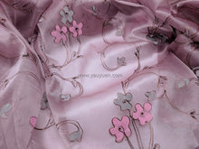 Load image into Gallery viewer, FS-11205 - India Hand-drawn Pattern Stiff Organza (3 Colours)