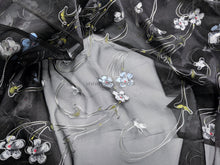 Load image into Gallery viewer, FS-11205 - India Hand-drawn Pattern Stiff Organza (3 Colours)