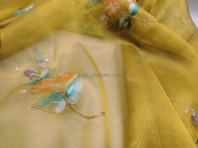 Load image into Gallery viewer, FS-11207 - India Hand-drawn pattern Stiff Organza (3 Colours)