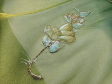 Load image into Gallery viewer, FS-11207 - India Hand-drawn pattern Stiff Organza (3 Colours)