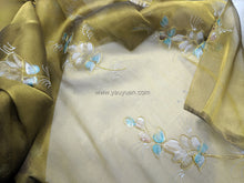 Load image into Gallery viewer, FS-11207 - India Hand-drawn pattern Stiff Organza (3 Colours)