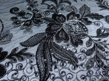 Load image into Gallery viewer, FS-114CS - Indonesia Sequin Netting Lace (2 Colours)