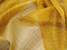 Load image into Gallery viewer, FS-1156 - India Metallic "Check" Two-tone Organza (9 Colours)