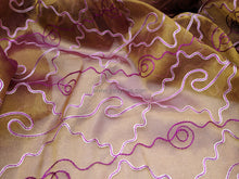 Load image into Gallery viewer, FS-1184-02 - India Stiff Organza with Embroidery (2 Colours)