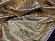 Load image into Gallery viewer, FS-121602 - India Metallic "Maple Leaf" Brocade (7 Colours)