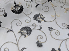 Load image into Gallery viewer, FS-1229 - India Hot Stamping Pattern Stiff Organza with Glitter (5 Colours)