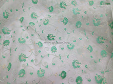 Load image into Gallery viewer, FS-1229 - India Hot Stamping Pattern Stiff Organza with Glitter (5 Colours)