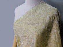 Load image into Gallery viewer, FS-1339 - India Gold thread Embroidered Mesh (2 Colours)