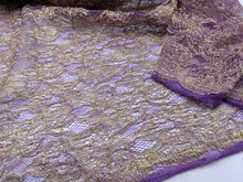 Load image into Gallery viewer, FS-14100 - Indonesia Metallic Cord Lace (4 Colours)