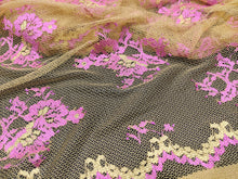 Load image into Gallery viewer, FS-1679B - Indonesia Two-tone Raschel Lace (5 Colours)