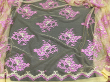 Load image into Gallery viewer, FS-1679B - Indonesia Two-tone Raschel Lace (5 Colours)