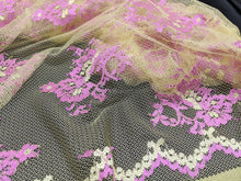 Load image into Gallery viewer, FS-1679B - Indonesia Two-tone Raschel Lace (5 Colours)