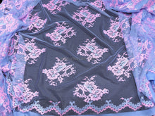 Load image into Gallery viewer, FS-1679B - Indonesia Two-tone Raschel Lace (5 Colours)