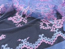 Load image into Gallery viewer, FS-1679B - Indonesia Two-tone Raschel Lace (5 Colours)