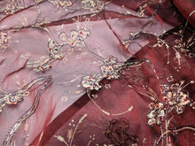 Load image into Gallery viewer, FS-21014 - India Sequin Organza with Embroidery (4 Colours)