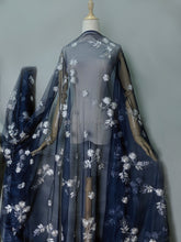 Load image into Gallery viewer, FS-21049 - India Silver thread Embroidered Mesh (3 Colours)