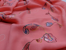 Load image into Gallery viewer, FS-21057 - India Hand-drawn pattern Georgette with Embroidery (1 Colour)