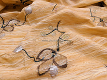 Load image into Gallery viewer, FS-2114402 - India Crushed Pongee with Embroidery (5 Colours)