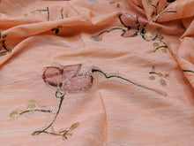 Load image into Gallery viewer, FS-2114402 - India Crushed Pongee with Embroidery (5 Colours)