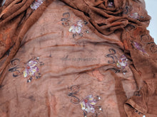 Load image into Gallery viewer, FS-21346 - India Hand-drawn pattern Chiffon with Embroidery (6 Colours)