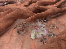 Load image into Gallery viewer, FS-21346 - India Hand-drawn pattern Chiffon with Embroidery (6 Colours)