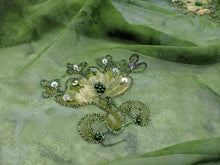 Load image into Gallery viewer, FS-21346 - India Hand-drawn pattern Chiffon with Embroidery (6 Colours)