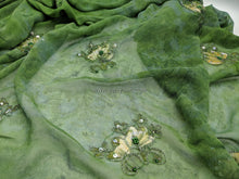 Load image into Gallery viewer, FS-21346 - India Hand-drawn pattern Chiffon with Embroidery (6 Colours)