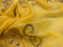 Load image into Gallery viewer, FS-21346 - India Hand-drawn pattern Chiffon with Embroidery (6 Colours)