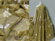 Load image into Gallery viewer, FS-21347 - India Hand-drawn pattern Chiffon with Embroidery (6 Colours)