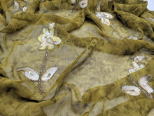 Load image into Gallery viewer, FS-21347 - India Hand-drawn pattern Chiffon with Embroidery (6 Colours)