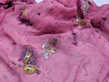 Load image into Gallery viewer, FS-21347 - India Hand-drawn pattern Chiffon with Embroidery (6 Colours)