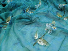 Load image into Gallery viewer, FS-21347 - India Hand-drawn pattern Chiffon with Embroidery (6 Colours)