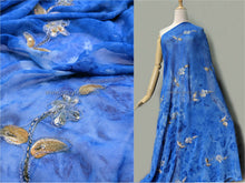 Load image into Gallery viewer, FS-21347 - India Hand-drawn pattern Chiffon with Embroidery (6 Colours)