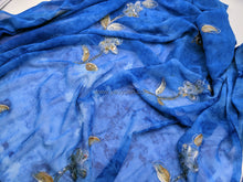 Load image into Gallery viewer, FS-21347 - India Hand-drawn pattern Chiffon with Embroidery (6 Colours)