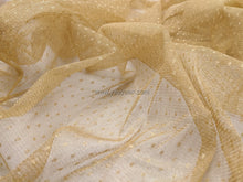Load image into Gallery viewer, FS-21466A - India Metallic Dotted Net (2 Colours)