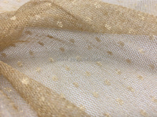 Load image into Gallery viewer, FS-21466A - India Metallic Dotted Net (2 Colours)