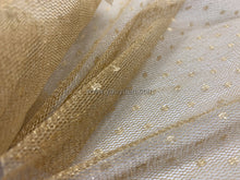 Load image into Gallery viewer, FS-21466A - India Metallic Dotted Net (2 Colours)