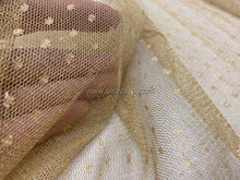 Load image into Gallery viewer, FS-21466A - India Metallic Dotted Net (2 Colours)
