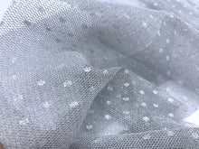 Load image into Gallery viewer, FS-21466A - India Metallic Dotted Net (2 Colours)